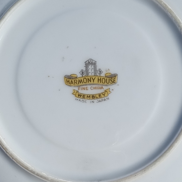 Harmony House Plates Wembley Made in Japan - Picture 6 of 6